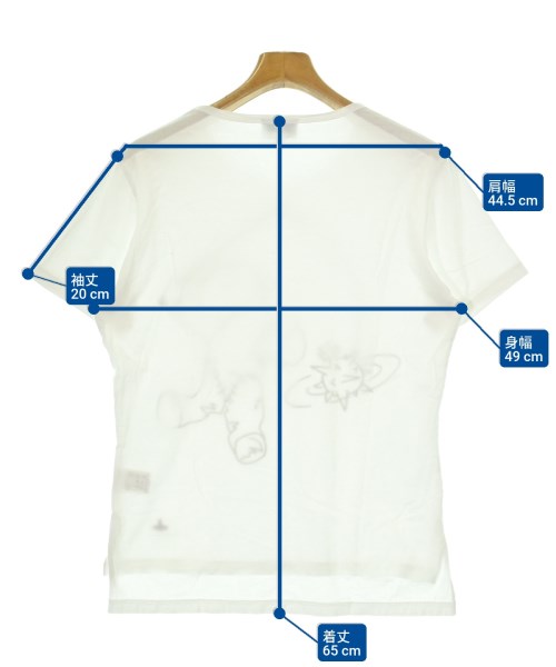 Vivienne Westwood MAN（ヴィヴィアンウエストウッドマン）Tシャツ・カットソー 白 サイズ:46(M位) メンズ/2200672652172