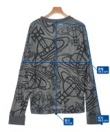 Vivienne Westwood MAN（ヴィヴィアンウエストウッドマン）ニット・セーター グレー サイズ:44(S位) メンズ/2200674453029