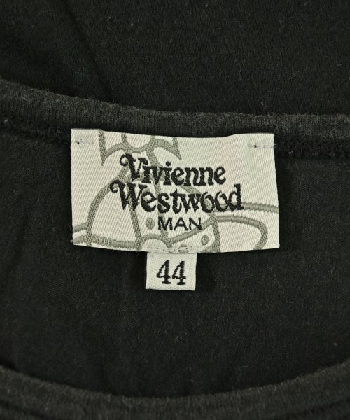 Vivienne Westwood MAN（ヴィヴィアンウエストウッドマン）Tシャツ・カットソー 黒 サイズ:44(S位) メンズ/2200676875010