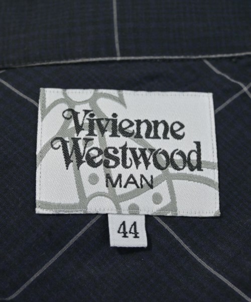 Vivienne Westwood MAN（ヴィヴィアンウエストウッドマン）カジュアルシャツ 紺 サイズ:44(S位) メンズ/2200679818069