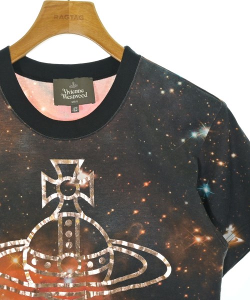 Vivienne Westwood MAN（ヴィヴィアンウエストウッドマン）Tシャツ・カットソー 黒 サイズ:42(XS位) メンズ/2200680158055