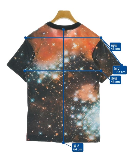 Vivienne Westwood MAN（ヴィヴィアンウエストウッドマン）Tシャツ・カットソー 黒 サイズ:42(XS位) メンズ/2200680158055