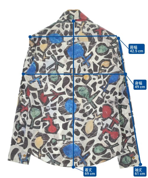 Vivienne Westwood MAN（ヴィヴィアンウエストウッドマン）カジュアルシャツ その他（柄物・カラフル） サイズ:44(S位) メンズ/2200681433038