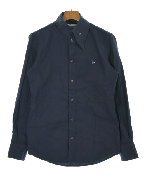 Vivienne Westwood MAN(ヴィヴィアンウエスドウッドマン)カジュアルシャツ 紺 サイズ:46(M位)/2200694681044