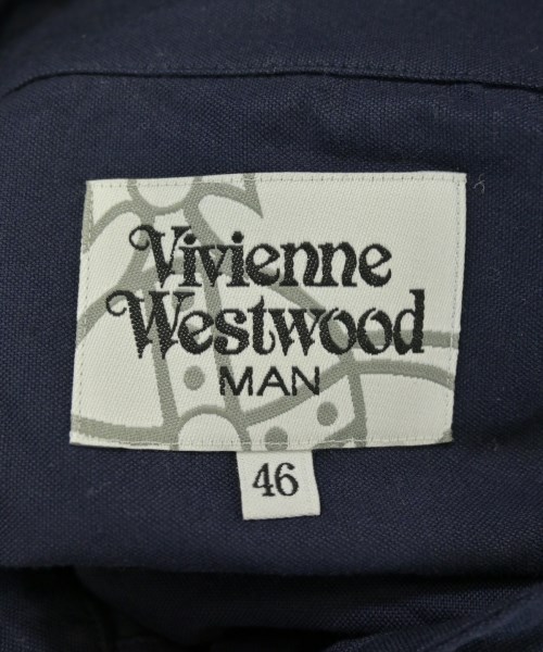 Vivienne Westwood MAN（ヴィヴィアンウエストウッドマン）カジュアルシャツ 紺 サイズ:46(M位) メンズ/2200694681044