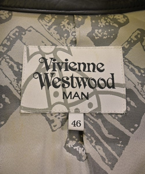 Vivienne Westwood MAN（ヴィヴィアンウエストウッドマン）ライダース 黒 サイズ:46(M位) メンズ/2200695796020