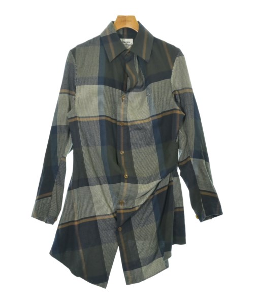Vivienne Westwood MAN(ヴィヴィアンウエスドウッドマン)カジュアルシャツ カーキ サイズ:46(M位)/2200695879037