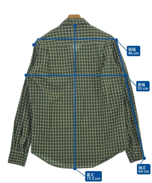 Vivienne Westwood MAN（ヴィヴィアンウエストウッドマン）カジュアルシャツ 紺 サイズ:50(XL位) メンズ/2200694661084