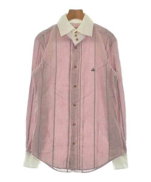 Vivienne Westwood MAN(ヴィヴィアンウエスドウッドマン)カジュアルシャツ 赤 サイズ:46(M位)/2200654835128