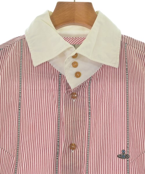 Vivienne Westwood MAN（ヴィヴィアンウエストウッドマン）カジュアルシャツ 赤 サイズ:46(M位) メンズ/2200654835128