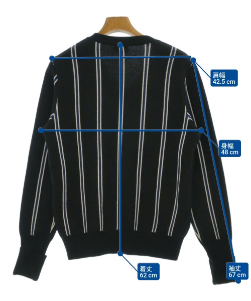 Vivienne Westwood MAN（ヴィヴィアンウエストウッドマン）ニット・セーター 黒 サイズ:46(M位) メンズ/2200650657038