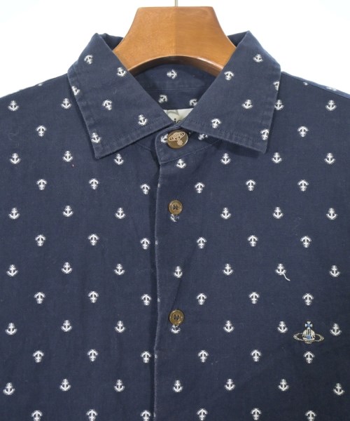 Vivienne Westwood MAN（ヴィヴィアンウエストウッドマン）カジュアルシャツ 紺 サイズ:44(S位) メンズ/2200655268147