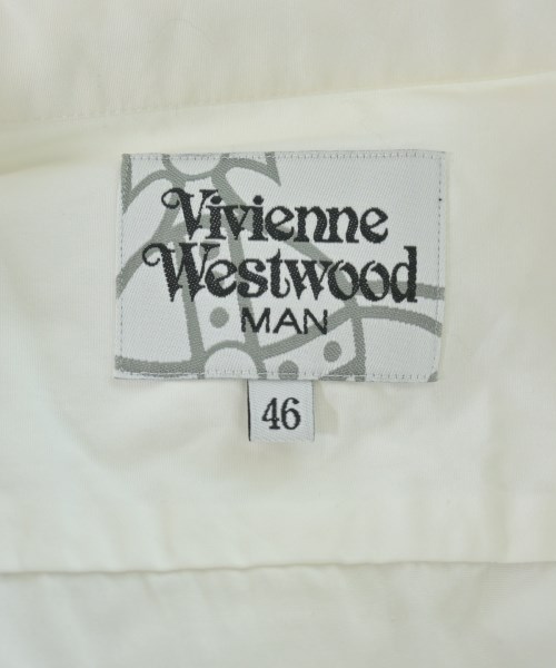 Vivienne Westwood MAN（ヴィヴィアンウエストウッドマン）カジュアルシャツ 白 サイズ:46(M位) メンズ/2200649798056