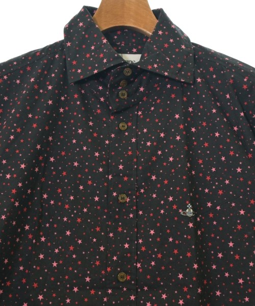 Vivienne Westwood MAN（ヴィヴィアンウエストウッドマン）カジュアルシャツ 黒 サイズ:50(XL位) メンズ/2200653093031