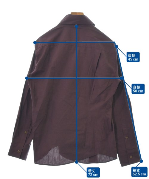 Vivienne Westwood MAN（ヴィヴィアンウエストウッドマン）カジュアルシャツ 赤 サイズ:48(L位) メンズ/2200653093048