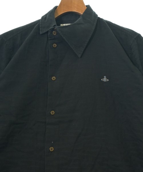 Vivienne Westwood MAN（ヴィヴィアンウエストウッドマン）カジュアルシャツ 黒 サイズ:50(XL位) メンズ/2200653093055