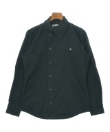 Vivienne Westwood MAN（ヴィヴィアンウエストウッドマン）カジュアルシャツ 黒 サイズ:50(XL位) メンズ/2200653093055