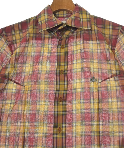 Vivienne Westwood MAN（ヴィヴィアンウエストウッドマン）カジュアルシャツ 赤 サイズ:48(L位) メンズ/2200653093086