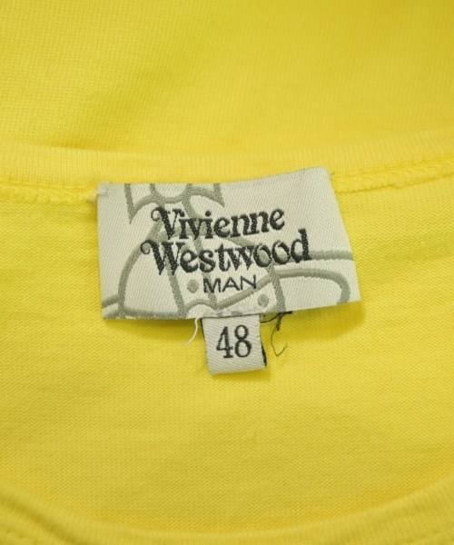 Vivienne Westwood MAN（ヴィヴィアンウエストウッドマン）Tシャツ・カットソー 黄 サイズ:48(L位) メンズ/2200653093116