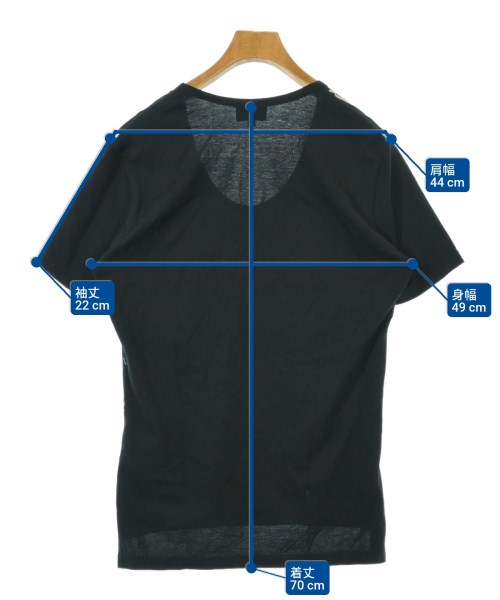 Vivienne Westwood MAN（ヴィヴィアンウエストウッドマン）Tシャツ・カットソー 黒 サイズ:46(M位) メンズ/2200661446232