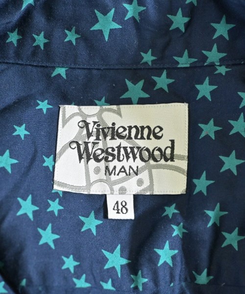 Vivienne Westwood MAN（ヴィヴィアンウエストウッドマン）カジュアルシャツ 紺 サイズ:48(L位) メンズ/2200661811054