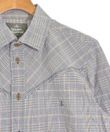 Vivienne Westwood MAN（ヴィヴィアンウエストウッドマン）カジュアルシャツ 紺 サイズ:50(XL位) メンズ/2200661811061