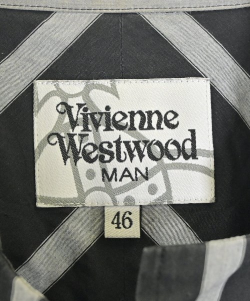 Vivienne Westwood MAN（ヴィヴィアンウエストウッドマン）カジュアルシャツ グレー サイズ:46(M位) メンズ/2200661811085