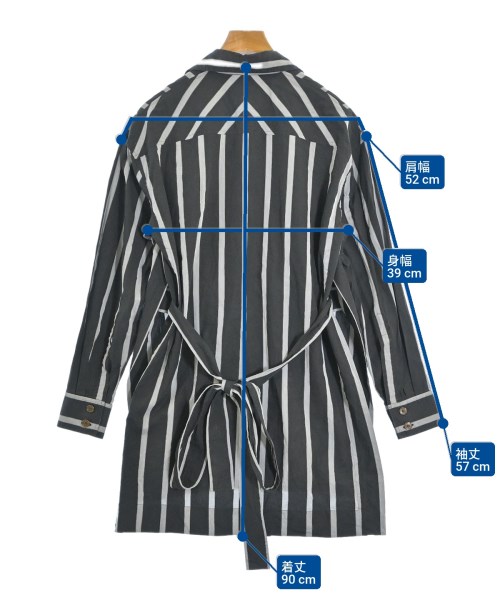 Vivienne Westwood MAN（ヴィヴィアンウエストウッドマン）カジュアルシャツ グレー サイズ:46(M位) メンズ/2200661811085