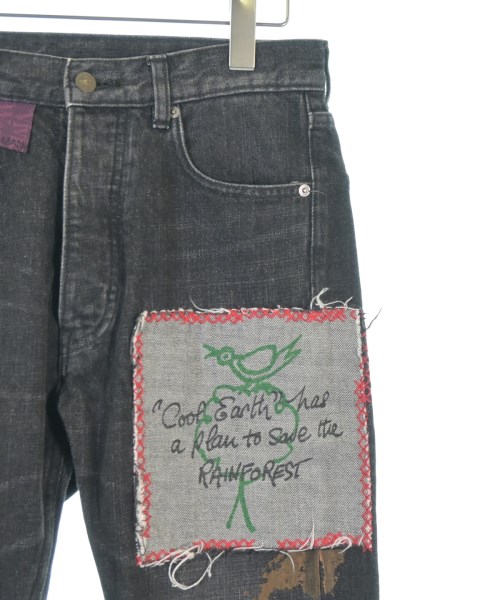 Vivienne Westwood MAN（ヴィヴィアンウエストウッドマン）デニムパンツ 黒 サイズ:44(S位) メンズ/2200710466211