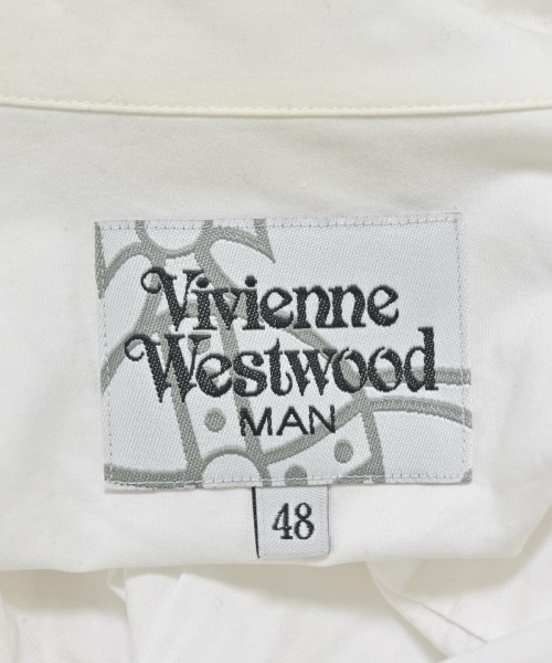 Vivienne Westwood MAN（ヴィヴィアンウエストウッドマン）カジュアルシャツ 白 サイズ:48(L位) メンズ/2200716741015