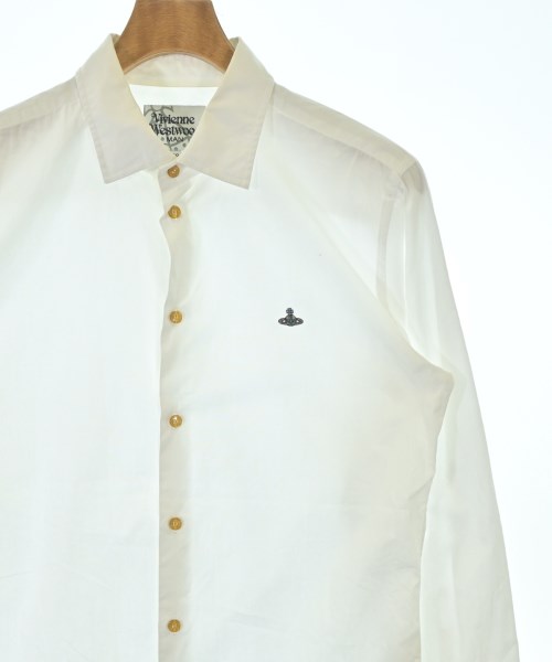 Vivienne Westwood MAN（ヴィヴィアンウエストウッドマン）カジュアルシャツ 白 サイズ:48(L位) メンズ/2200716741015