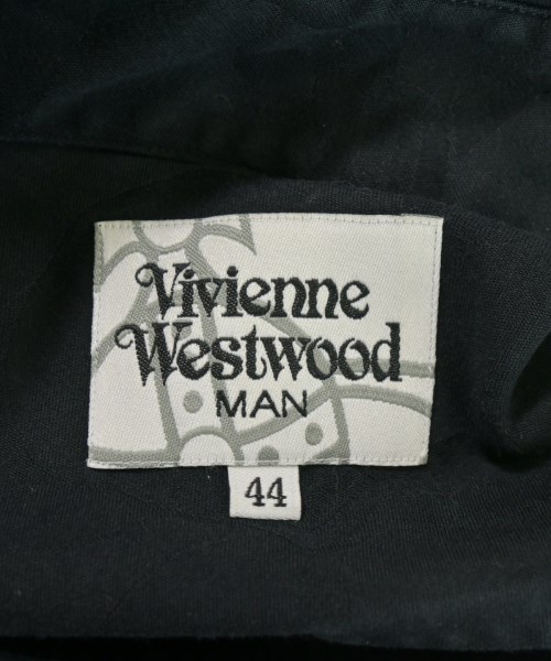 Vivienne Westwood MAN（ヴィヴィアンウエストウッドマン）カジュアルシャツ 黒 サイズ:44(S位) メンズ/2200717391035