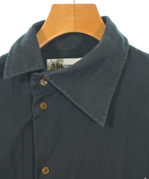 Vivienne Westwood MAN（ヴィヴィアンウエストウッドマン）カジュアルシャツ 黒 サイズ:44(S位) メンズ/2200717391035