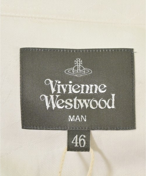 Vivienne Westwood MAN（ヴィヴィアンウエストウッドマン）カジュアルシャツ 白 サイズ:46(XL位) メンズ/2200644984249
