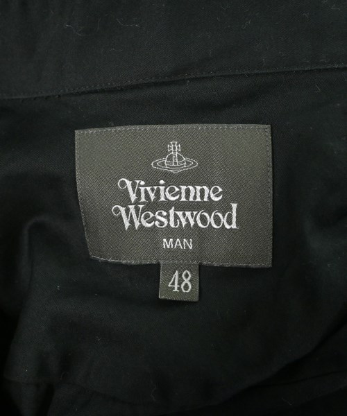 Vivienne Westwood MAN（ヴィヴィアンウエストウッドマン）カジュアルシャツ 黒 サイズ:48(S位) メンズ/2200623146019