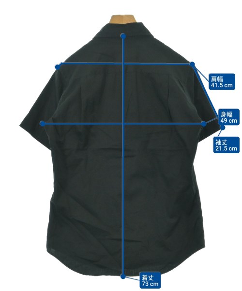 Vivienne Westwood MAN（ヴィヴィアンウエストウッドマン）カジュアルシャツ 黒 サイズ:48(S位) メンズ/2200623146019