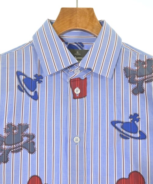 Vivienne Westwood MAN（ヴィヴィアンウエストウッドマン）カジュアルシャツ 青 サイズ:44(S位) メンズ/2200648818021