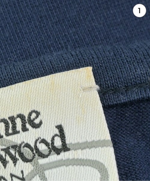 Vivienne Westwood MAN（ヴィヴィアンウエストウッドマン）Tシャツ・カットソー 紺 サイズ:46(M位) メンズ/2200650341210