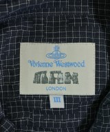 Vivienne Westwood MAN（ヴィヴィアンウエストウッドマン）カジュアルシャツ 紺 サイズ:3(L位) メンズ/2200650341227