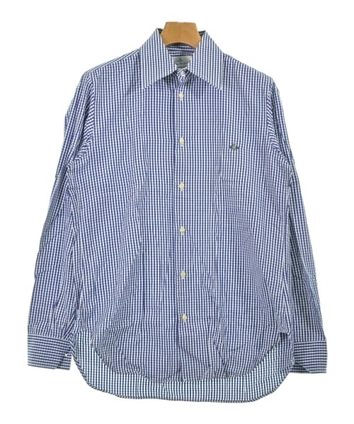 Vivienne Westwood MAN(ヴィヴィアンウエスドウッドマン)カジュアルシャツ 青 サイズ:1(S位)/2200700378746