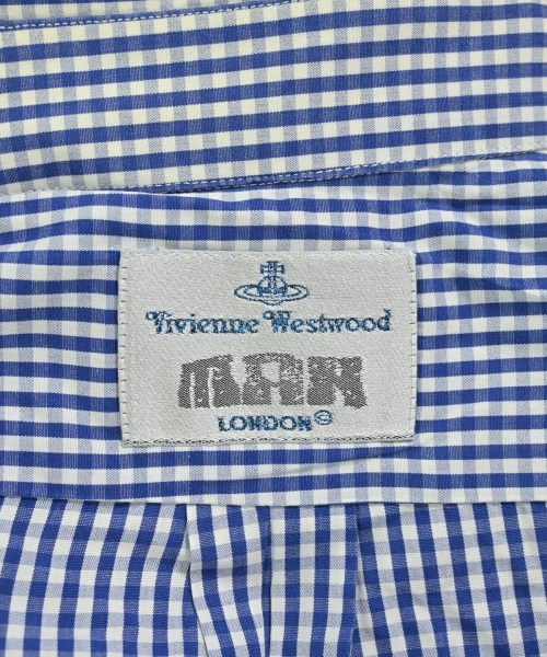 Vivienne Westwood MAN（ヴィヴィアンウエストウッドマン）カジュアルシャツ 青 サイズ:1(S位) メンズ/2200700378746
