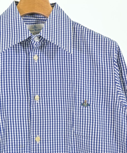Vivienne Westwood MAN（ヴィヴィアンウエストウッドマン）カジュアルシャツ 青 サイズ:1(S位) メンズ/2200700378746