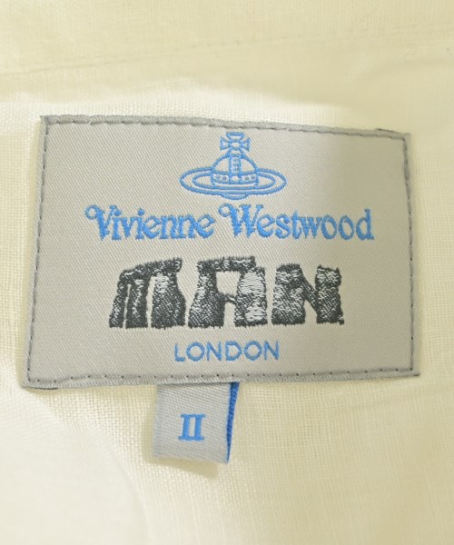 Vivienne Westwood MAN（ヴィヴィアンウエストウッドマン）カジュアルシャツ 白 サイズ:2(M位) メンズ/2200700813575