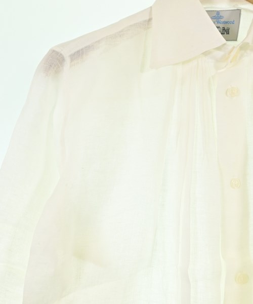 Vivienne Westwood MAN（ヴィヴィアンウエストウッドマン）カジュアルシャツ 白 サイズ:2(M位) メンズ/2200700813575