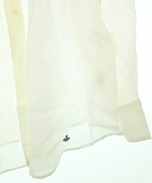 Vivienne Westwood MAN（ヴィヴィアンウエストウッドマン）カジュアルシャツ 白 サイズ:2(M位) メンズ/2200700813575