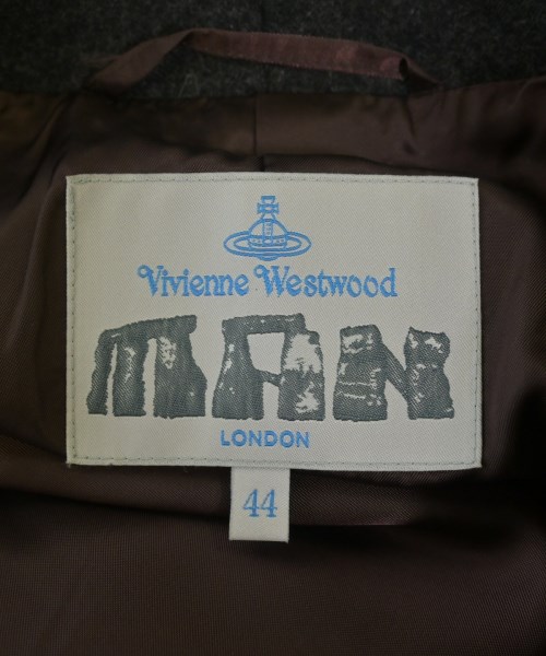Vivienne Westwood MAN（ヴィヴィアンウエストウッドマン）カジュアルジャケット グレー サイズ:44(S位) メンズ/2200705247016