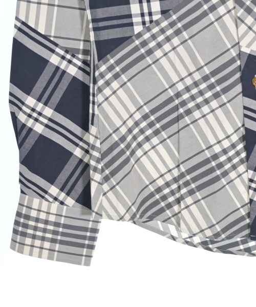 Vivienne Westwood MAN（ヴィヴィアンウエストウッドマン）カジュアルシャツ 紺 サイズ:48(L位) メンズ/2200705687034