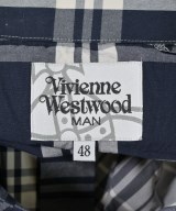 Vivienne Westwood MAN（ヴィヴィアンウエストウッドマン）カジュアルシャツ 紺 サイズ:48(L位) メンズ/2200705687034