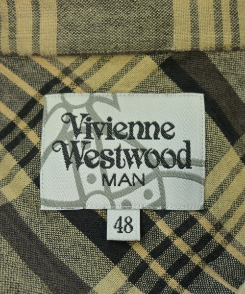Vivienne Westwood MAN（ヴィヴィアンウエストウッドマン）カジュアルシャツ ベージュ サイズ:48(L位) メンズ/2200659808011