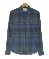 Vivienne Westwood MAN（ヴィヴィアンウエストウッドマン）カジュアルシャツ 紺 サイズ:48(L位) メンズ/2200659808035